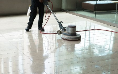 Wax VCT Cleaning in Asheville, NC