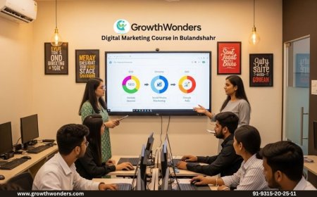 Digital Marketing Course in Bulandshahr by GrowthWonders