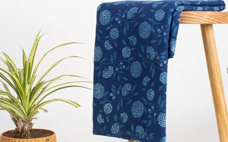 Indigo Print Fabric: The Timeless Art of Handcrafted Elegance