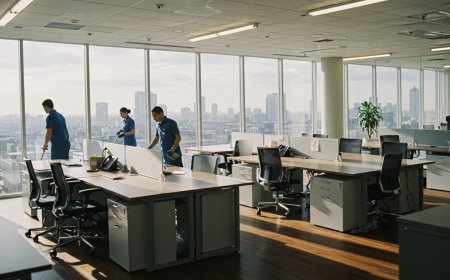 The Subtle Power of a Clean Workplace: Why Office Cleaning Services Matter