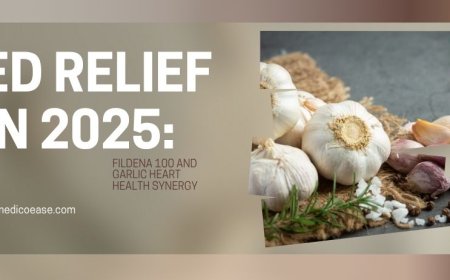 ED Relief in 2025: Fildena 100 and Garlic Heart Health Synergy