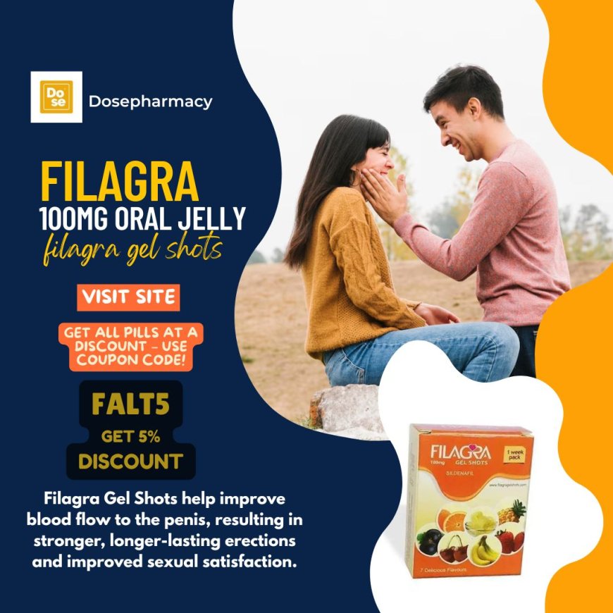 Power Up Your Performance Naturally with Filagra 100mg Oral Jelly