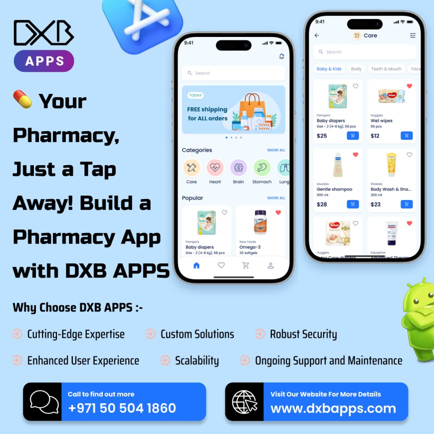 Advanced mobile app development Dubai services by DXB APPS