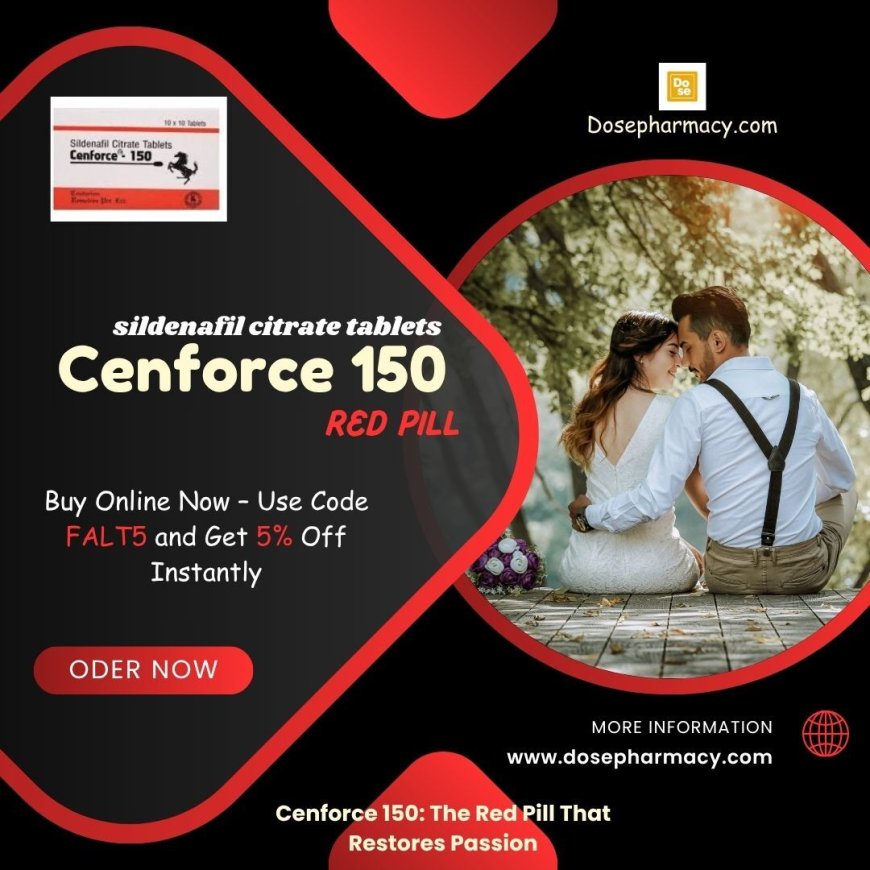 How Does Cenforce Help Treat Erectile Dysfunction?