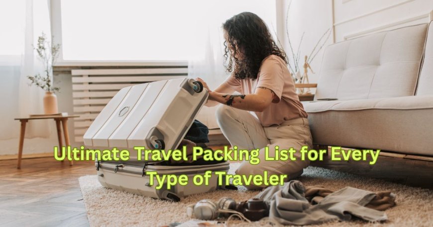 Ultimate Travel Packing List for Every Type of Traveler