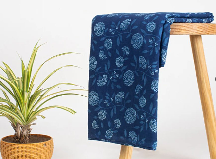 Indigo Print Fabric: The Timeless Art of Handcrafted Elegance